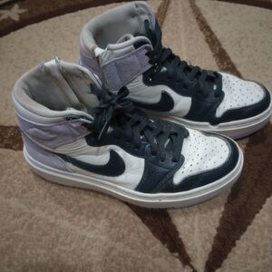 Nike High-Top Sneakers in Black and White